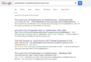 duplicate content SEO example