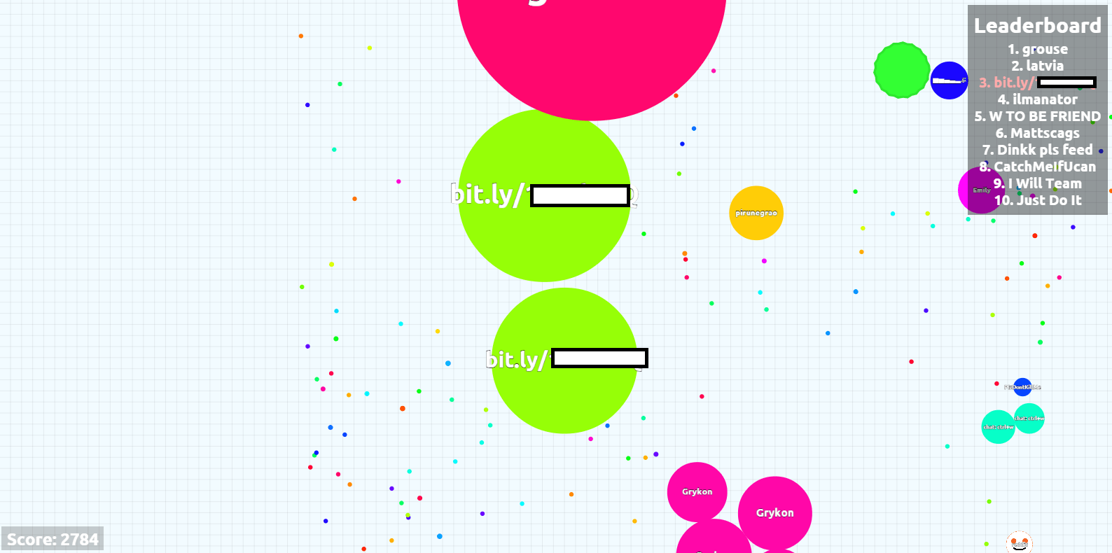 Tips Tricks and Strategies for agar.io – How to be #1 on the leaderboard 